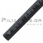 Heat Shrink Sleeve Glued EL301A series  3:1 12.0mm (4.0mm) Black