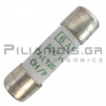 Fuse Ceramic aM CH14/P14 14x51mm 6A 500V with Indicator