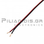 Loudspeaker Cable, black-red 2x0,50mm