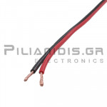 Loudspeaker Cable, black-red 2x1,50mm