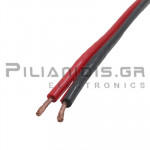 Loudspeaker Cable, black-red 2x3,00mm