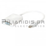 Converter Mini Display Port Male - VGA Female 