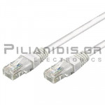 UTP cat5e Cable RJ45 Male - RJ45 Male 10m White
