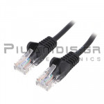 UTP cat6 Cable RJ45 Male - RJ45 Male 3.0m Black