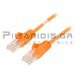 UTP cat6 Cable RJ45 Male - RJ45 Male 5.0m Orange