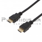 Cable v2.1 HDMI male - HDMI male 2.0m