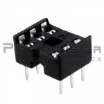 IC socket  6-pin  7,62mm