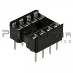 IC socket  8-pin  7,62mm