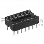 IC socket 14-pin  7,62mm