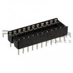 IC socket 22-pin  7,62mm