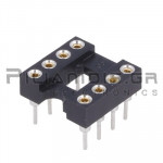 IC socket   8-pin βάση ακριβείας  7,62mm