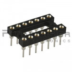 IC socket 14-pin βάση ακριβείας  7,62mm