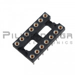 IC socket 14-pin βάση ακριβείας  7,62mm