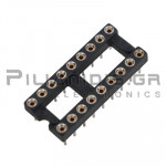 IC socket 18-pin βάση ακριβείας  7,62mm
