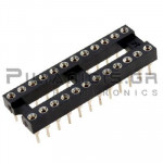 IC socket 24-pin βάση ακριβείας  7,62mm