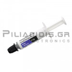 Heat transfer paste in syringe 5g grey