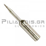 Solder tip 0832UD, 0.4mm pencil point shaped
