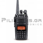 Amateur Τransceiver | VHF/UHF 144-146MHz*/430-440MHz* | 5W | (Li-Ion 1200mAh)