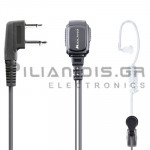 Adjustable Headset Microphone PTT/VOX (2pin Standard L)