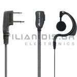 Adjustable Headset Microphone PTT/VOX (2pin Standard L )
