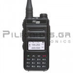Portable Amateur Τransceiver VHF/UHF 144-146MHz*/430-440MHz*  5W (Li-ion 1400mA)