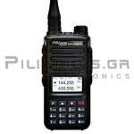 Portable Amateur Τransceiver VHF/UHF 144-146MHz*/430-440MHz* 10W (Li-ion 3200mA)