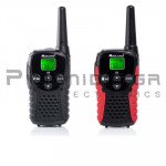 Τransceiver Pair PMR446 | 8Ch+16Ch | 500mW | (NiMH 800mAh) | 