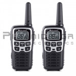 Τransceiver Pair PMR446 | 8Ch+16Ch & 38CTCSS | (8Km*) | (Πακ NiMH 700mAh)