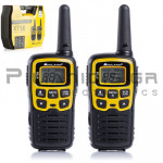 Τransceiver Pair PMR446 | 8Ch+16Ch & 38CTCSS | (8Km*) | (Πακ NiMH 700mAh) | 