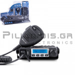 CB Αυτοκινήτου | 40Ch* | AM/FM | 4W* | RJ45 MIC/SPK | (Bluetooth Ready) & USB + Κεραία Μαγνητική