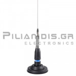 Magnetic Car Antenna CB | Ø120mm | 26-28MHz | 400W | 1.46m (with Cable 2.9m)