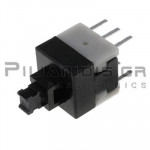 Push Button ON-(ON) 8.0x8.0mm 0.1A / 30VDC PCB