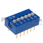 DIP Switch 6 Contacts