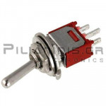 Toggle Switch SUPER ΜΙΝΙ 3 Contacts  ΟΝ - OFF - ΟΝ  1Α/250VAC