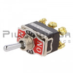 Toggle Switch 6 Contacts ΟΝ - OFF - ΟΝ 15A/250VAC