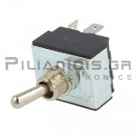 Toggle Switch 6 Contacts ΟΝ - ΟFF 10A/250VAC