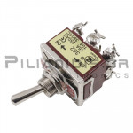 Switch Toggle &Oslash;12mm ON-ON 15A/250VAC (9 Pins) with Screw