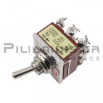 Switch Toggle &Oslash;12mm ON-ON 15A/250VAC (12 Pins) with Screw