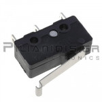 Microswitch MINI 3 Contacts 3A/250V with Long Lever