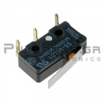Microswitch Mini 3 Contact 5A/250V  PCB with Left Lever