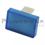 Lens Rectangular 18.8 x 12.8mm | Series 1 | Blue | Plastic