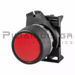 Μπουτόν Ø22 | Καπάκι Ø30 | Κόκκινο | IP65
