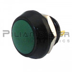 Push Button  Ø12  SPST-NO 2A/36VDC IP65 Green