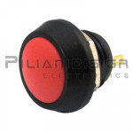 Push Button Ø12  SPST-NO 2A/36VDC IP65 Πορτοκαλί