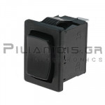 Rocker Switch 13x19mm (ON) - OFF - (ON) 6Α/250V