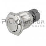 Push Button  &Oslash;12  SPST-NO 