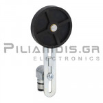 Operating head | Roller lever plunger Ø50x10mm Adjustable | Plastic