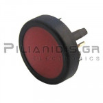 Push Button Ø13.0mm OFF - (ON) 125mA/48VDC IP65 Red