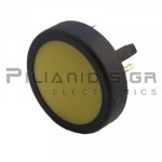 Push Button Ø13.0mm OFF - (ON) 125mA/48VDC IP65 Yellow