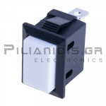 Push Button (OFF) - ΟΝ  13x19.5mm   6Α/250V  FASTON 4.8x0.8mm